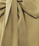Ochre Front Pleated Wide Legged Pants