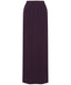 Aubergine Jersey Modest Pencil Maxi Skirt