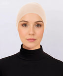 Beige Tube Bonnet