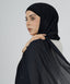 Chiffon Black Hijab Scarf