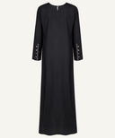 Black Contrast Piping Cuff Matching Set