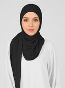 Black Instant Hijab