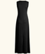 Black Sleeveless Slip Dress