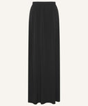 Black Jersey Pencil Maxi Skirt