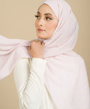 Blush Dust Chiffon Hijab