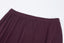 Burgundy Jersey Modest Pencil Maxi Skirt