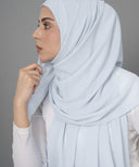 Chalk Chiffon Hijab