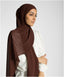 Chocolate Soul Chiffon Hijab Scarf