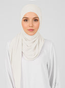 Cream Instant Hijab