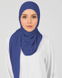 Dark Blue Instant Hijab