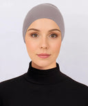Dark Grey Tube Bonnet