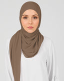Dark Mink Instant Hijab