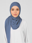 Denim Blue Instant Hijab