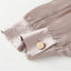 Earth Gold Satin Pleated Dress Cuffs