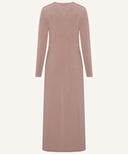 Nude A-Line Long Sleeve Jersey Cardigan