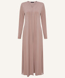 Nude A-Line Long Sleeve Jersey Cardigan
