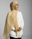 Honey Glazed Crinkle Chiffon Hijab Scarf