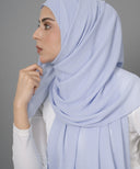 Ice Grey Chiffon Hijab