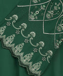 Liana Jewel Green A-line Cardigan