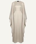 Grey Khaki Oversized Kaftan