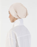 Light Beige Full Head Cover Cap