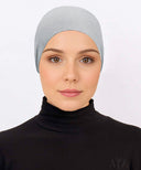 Light Grey Full Head Cover Cap