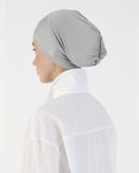 Light Grey Full Head Cover Cap