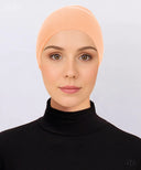 Light Peach Tube Bonnet