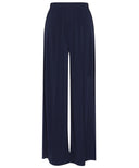 Navy Jersey Wide Legged Modest Pants