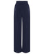 Navy Jersey Wide Legged Pants