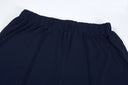 Navy Jersey Wide Legged Pants