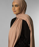 New Warm Sand Jersey Hijab scarf