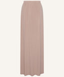 Nude Jersey Pencil Maxi Skirt