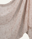 Nude Pink Printed Chiffon Hijab