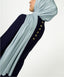 Dusk Blue Jersey Hijab Scarf