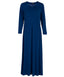 Persian Blue A-Line Dress