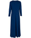 Persian Blue A-Line Dress