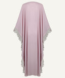 Powder Pink Embellished Side Panel Kaftan