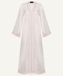 Pink Peach Long Bell Sleeve Cardigan Set