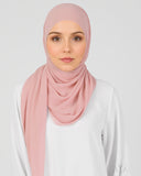 Powder Blush Instant Hijab