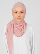 Powder Blush Instant Hijab