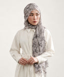 Snake Print Chiffon Hijab