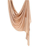 Rose Gold Shimmer Hijab