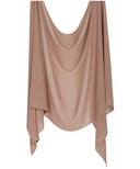 Rose Nude Chiffon Hijab