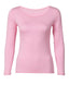 Rose Pink Long Sleeve Full Body Shirt