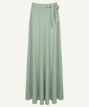 Sage Green Flared Skirt
