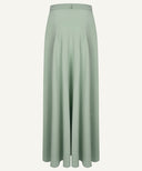 Sage Green Flared Skirt