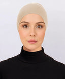 Sand Beige Tube Bonnet
