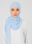 Soft Blue Instant Hijab