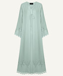 Cyra Sweet Mint A-line Cardigan